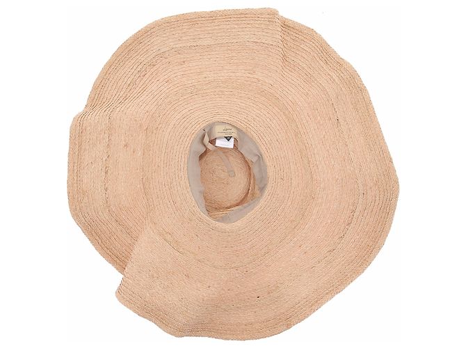 Autre Marque Cappello di paglia LEINNÉ Beige Cotone Taglia M - vista 6