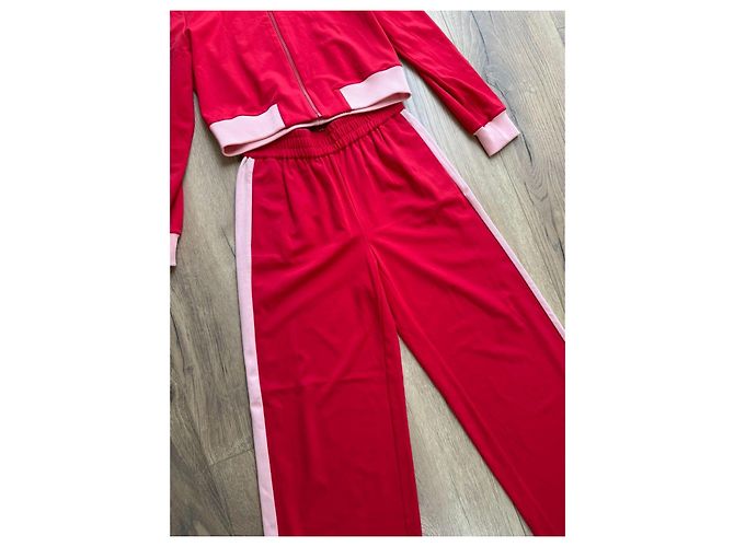Tuta Alice + Olivia due pezzi Rosa Rosso - vista 10