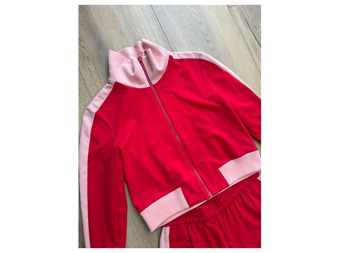 Tuta Alice + Olivia due pezzi Rosa Rosso - vista 11