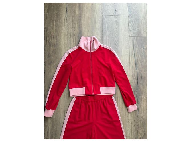 Tuta Alice + Olivia due pezzi Rosa Rosso - vista 12