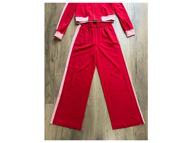 Tuta Alice + Olivia due pezzi Rosa Rosso - vista 13
