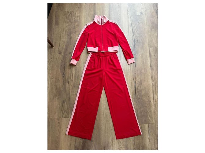 Tuta Alice + Olivia due pezzi Rosa Rosso - vista 14