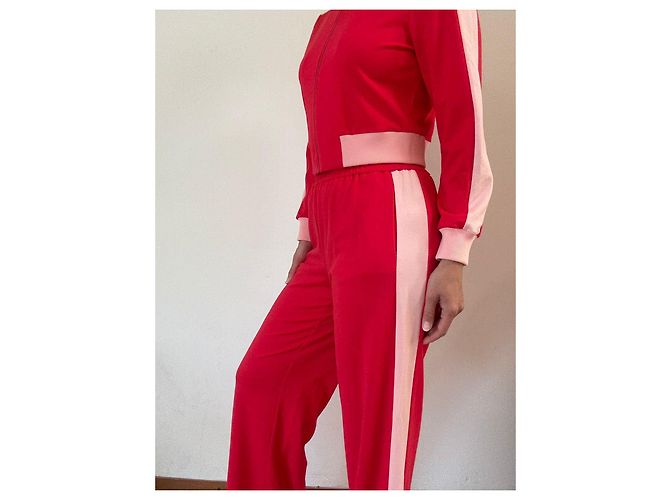 Tuta Alice + Olivia due pezzi Rosa Rosso - vista 16