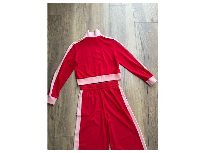 Tuta Alice + Olivia due pezzi Rosa Rosso - vista 6