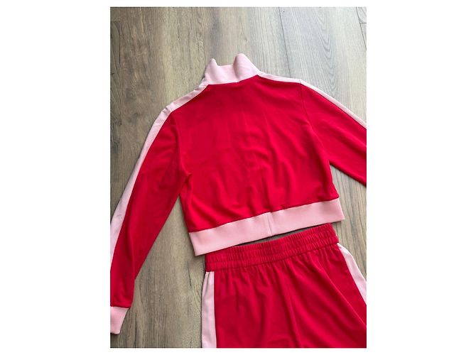 Tuta Alice + Olivia due pezzi Rosa Rosso - vista 7