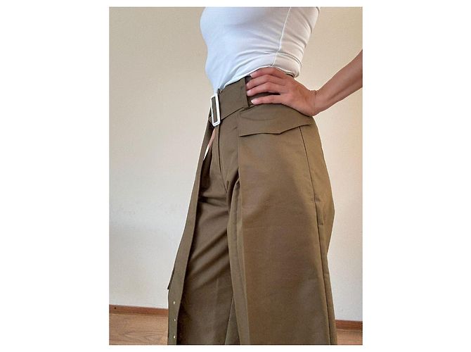 Autre Marque Pantalones Mo&Co. Edition Caqui - vista 3