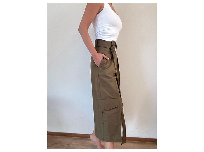Autre Marque Pantalones Mo&Co. Edition Caqui - vista 4