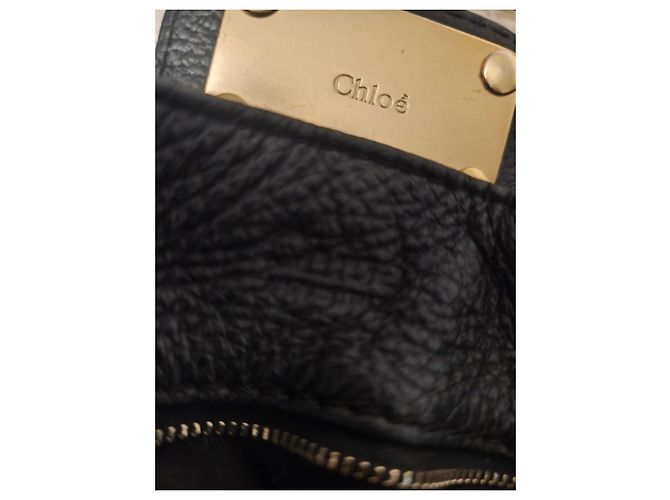 Borsa Chloé Paddington in pelle nera Nero - vista 5