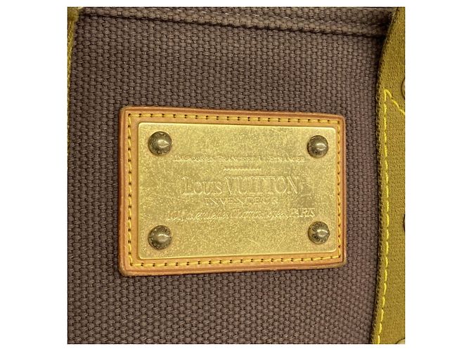 Borsa Tote Louis Vuitton Antigua Cabas PM Marrone - vista 11