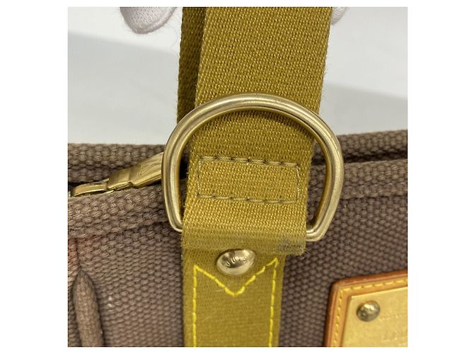 Borsa Tote Louis Vuitton Antigua Cabas PM Marrone - vista 12