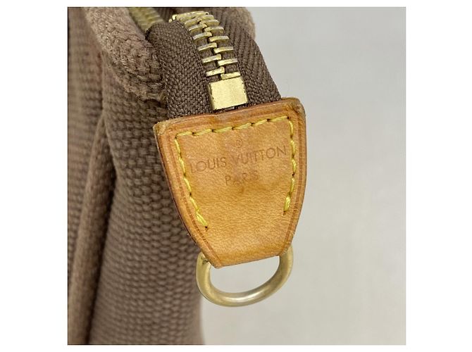 Borsa Tote Louis Vuitton Antigua Cabas PM Marrone - vista 5