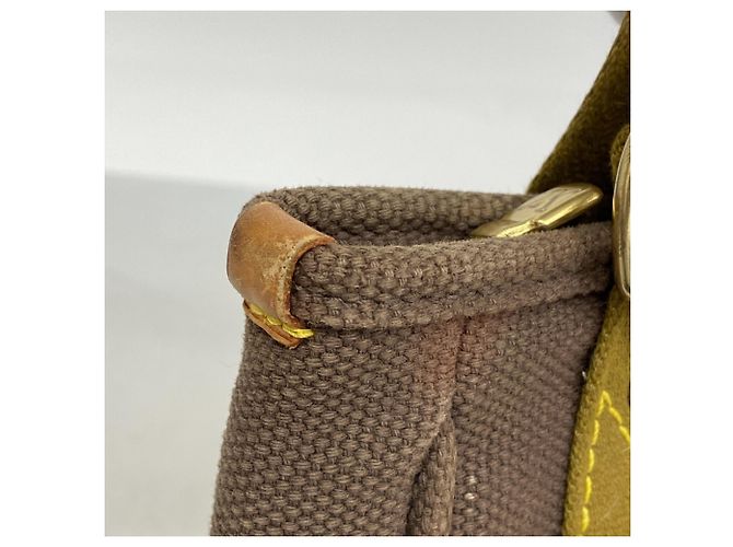 Borsa Tote Louis Vuitton Antigua Cabas PM Marrone - vista 7