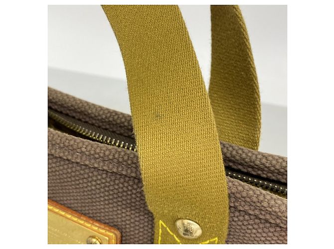 Borsa Tote Louis Vuitton Antigua Cabas PM Marrone - vista 9
