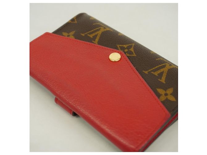 Louis Vuitton Monogram Portefeuille Pallas Compact Wallet Fuschia - vista 5