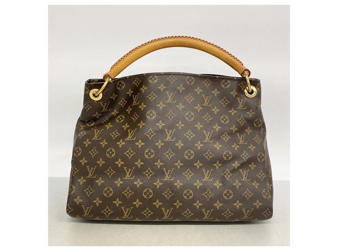 Borsa a Spalla Louis Vuitton Monogram Artsy MM Marrone - vista 10