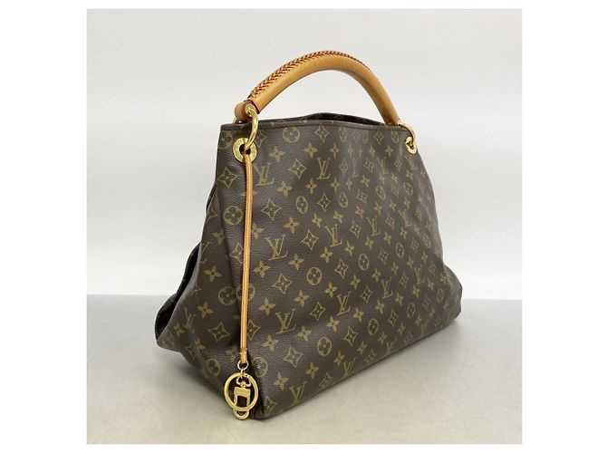 Borsa a Spalla Louis Vuitton Monogram Artsy MM Marrone - vista 2