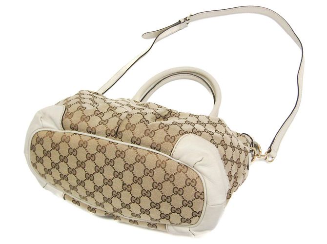 Borsa Gucci Sukey 247902 Beige Bianco sporco - vista 2