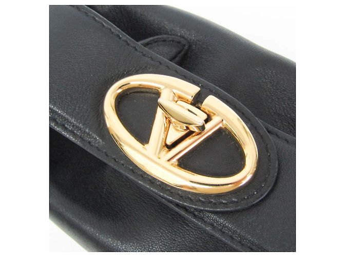 Mini borsa Valentino Garavani V Logo The Bold Edition Nero - vista 9