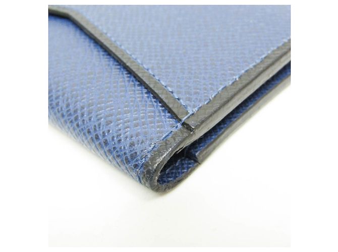 Louis Vuitton Taiga Pocket Organizer M30551 Blu - vista 8