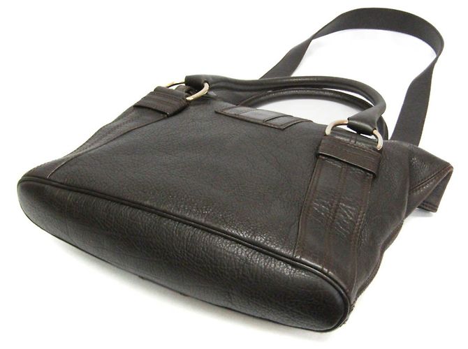 Bulgari Borsa a mano in pelle Leoni 34730 da donna Bvlgari Marrone scuro - vista 2