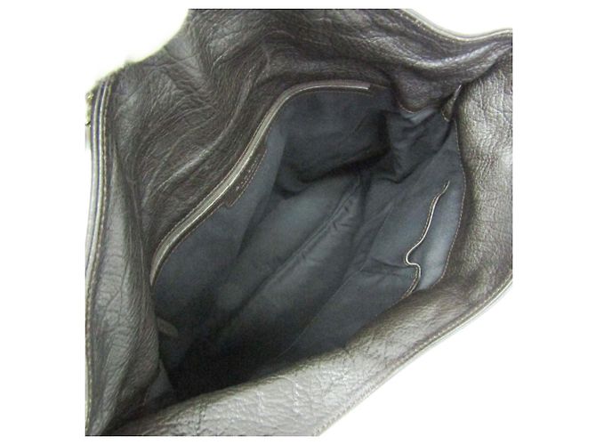 Bulgari Borsa a mano in pelle Leoni 34730 da donna Bvlgari Marrone scuro - vista 3