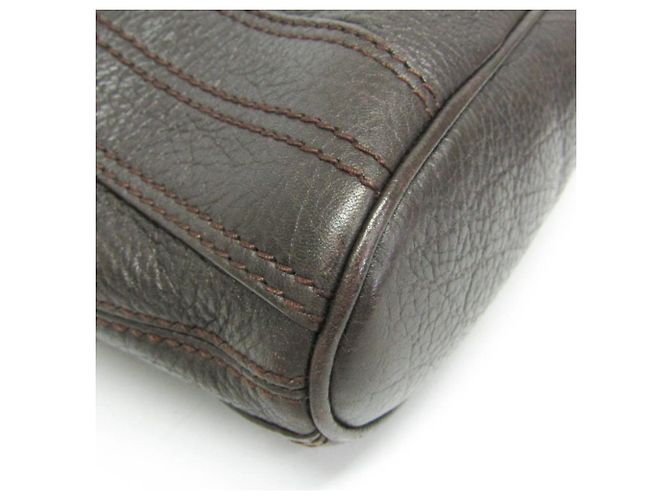 Bulgari Borsa a mano in pelle Leoni 34730 da donna Bvlgari Marrone scuro - vista 5