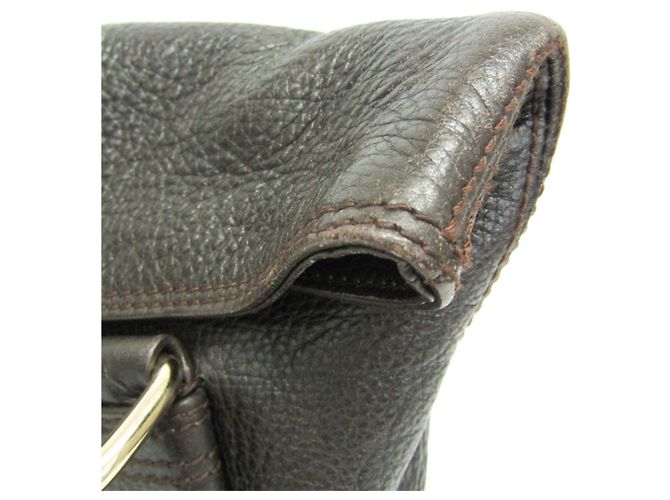 Bulgari Borsa a mano in pelle Leoni 34730 da donna Bvlgari Marrone scuro - vista 8