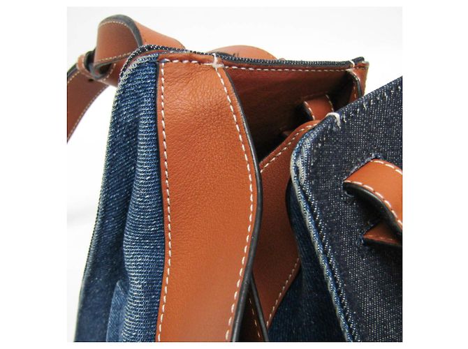 Borsa a mano Loewe Hammock Small Marrone Blu - vista 14