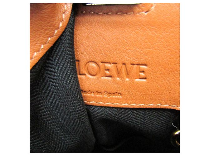 Borsa a mano Loewe Hammock Small Marrone Blu - vista 16