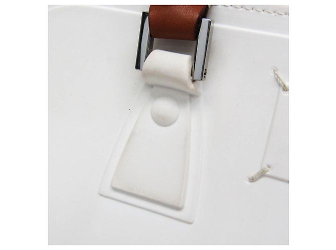 Maison Martin Margiela Borsa Maison Margiela 5AC Medium Marrone Bianco - vista 9