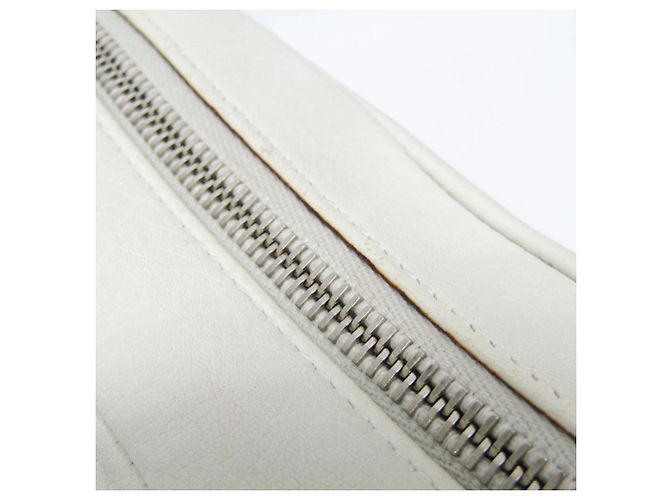 Borsa a tracolla in pelle Lou 470299 da donna Saint Laurent Bianco - vista 11
