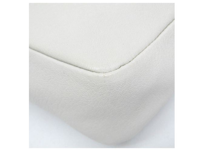 Borsa a tracolla in pelle Lou 470299 da donna Saint Laurent Bianco - vista 6