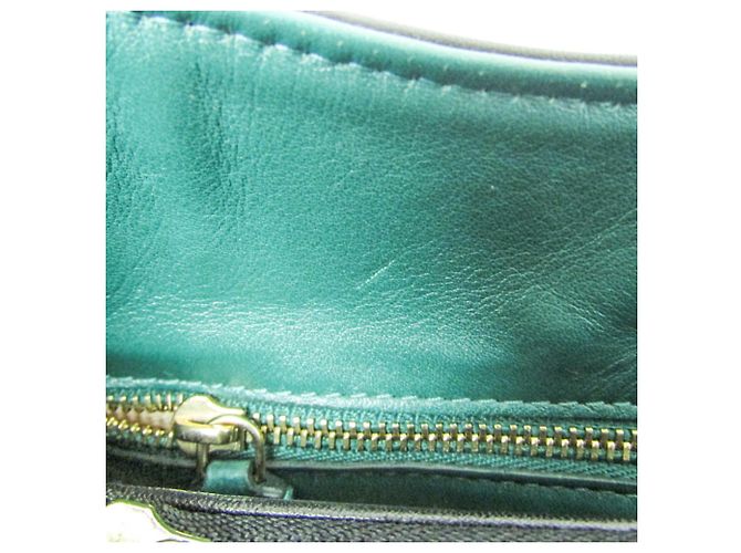 Bulgari Borsa Bvlgari Chandra in pelle e tela Nero Beige - vista 16