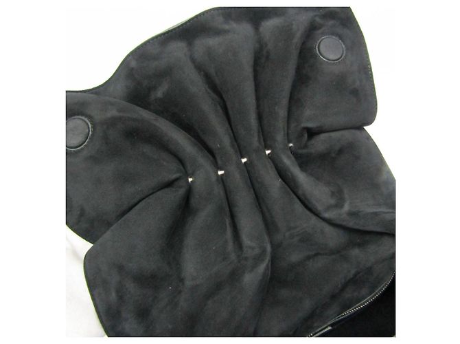 Borsa a tracolla in pelle Bloomy Valentino Garavani Marrone Nero Rosso - vista 15