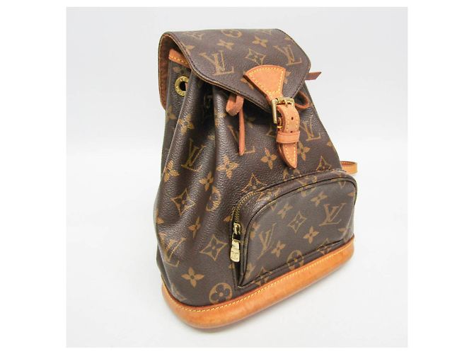 Mochila Louis Vuitton Monogram Mini Monsuri Marrom - vista 12