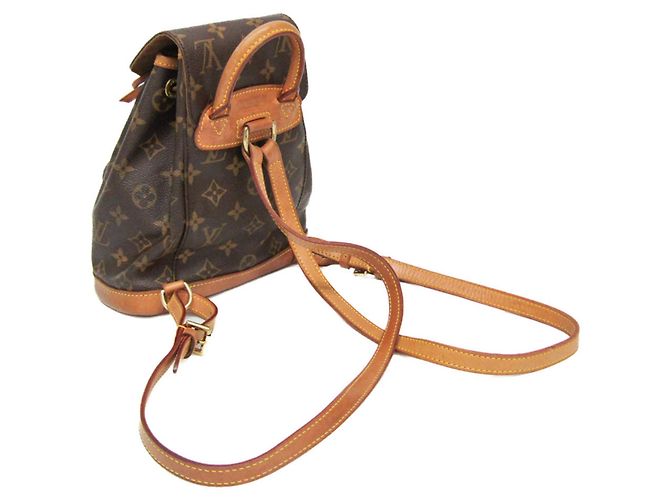 Mochila Louis Vuitton Monogram Mini Monsuri Marrom - vista 2