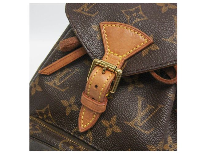 Mochila Louis Vuitton Monogram Mini Monsuri Marrom - vista 7