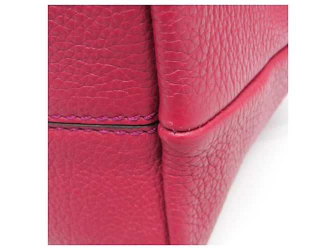 Borsa a mano in pelle da donna Fendi 8BN249 Bordò - vista 7
