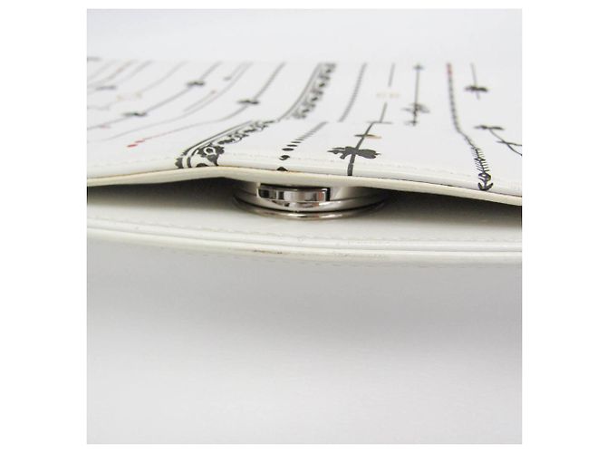 Borsa a tracolla con catena Diorama Christian Dior Bianco - vista 17