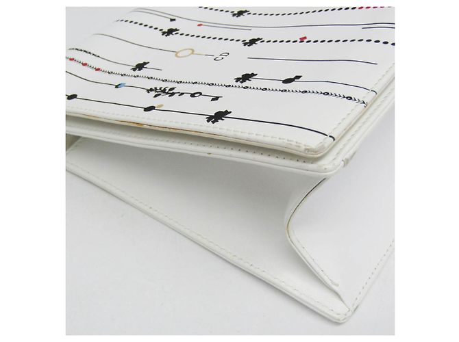 Borsa a tracolla con catena Diorama Christian Dior Bianco - vista 6