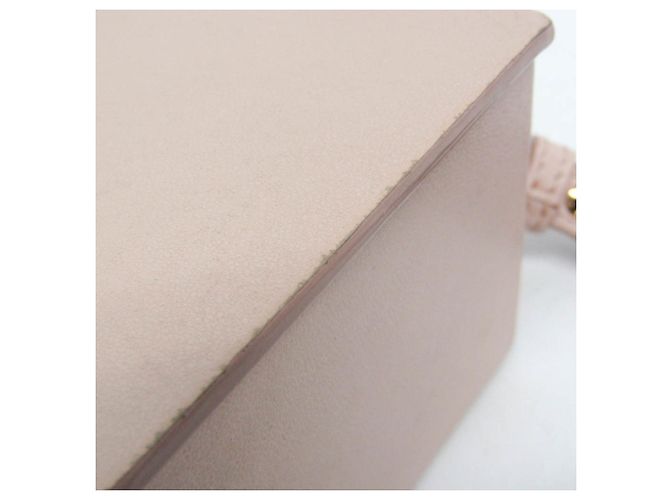 Fendi Box 8BT339 Schultertasche aus Leder für Damen Pink - Ansicht 10