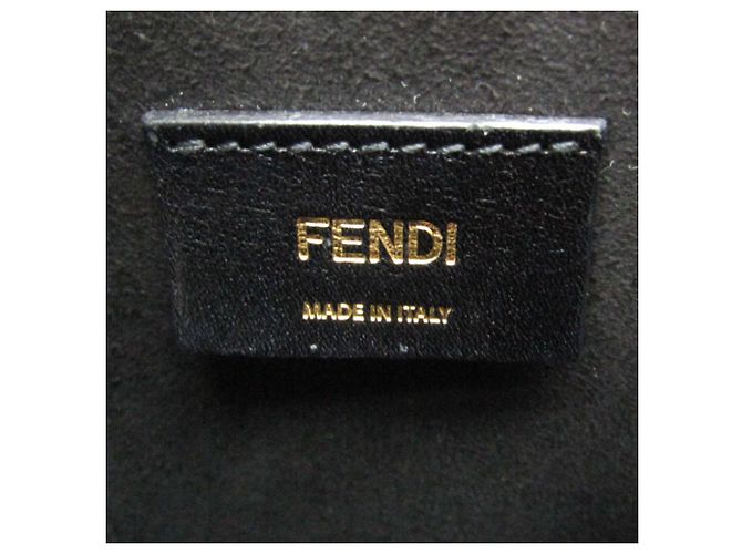 Fendi Box 8BT339 Schultertasche aus Leder für Damen Pink - Ansicht 14