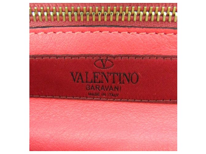 Borsa a mano in pelle da donna Valentino Garavani Rock Studs Rosa - vista 20