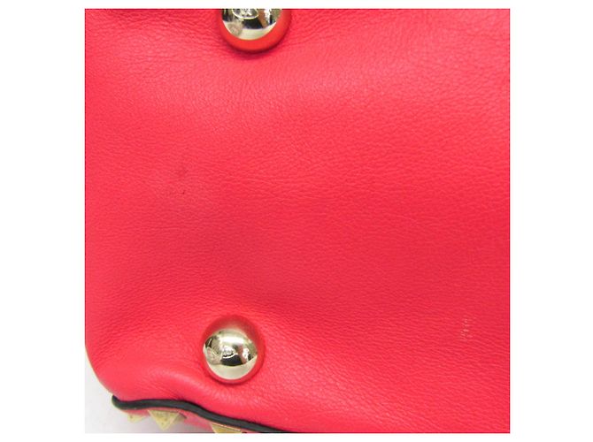 Borsa a mano in pelle da donna Valentino Garavani Rock Studs Rosa - vista 5