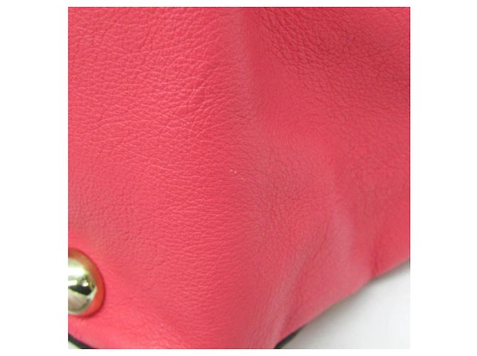Borsa a mano in pelle da donna Valentino Garavani Rock Studs Rosa - vista 6