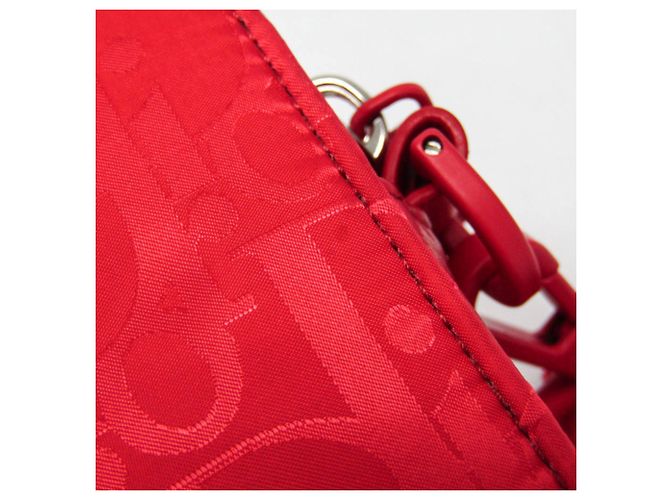Borsa a tracolla Mirage da donna, collaborazione Christian Dior ERL Rosso - vista 11
