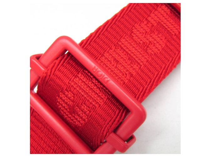 Borsa a tracolla Mirage da donna, collaborazione Christian Dior ERL Rosso - vista 12