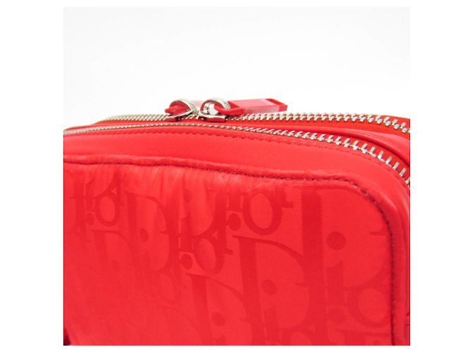 Borsa a tracolla Mirage da donna, collaborazione Christian Dior ERL Rosso - vista 9