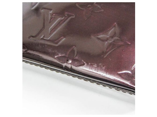 Borsa Louis Vuitton Monogram Vernis Wilshire PM Bordò - vista 12