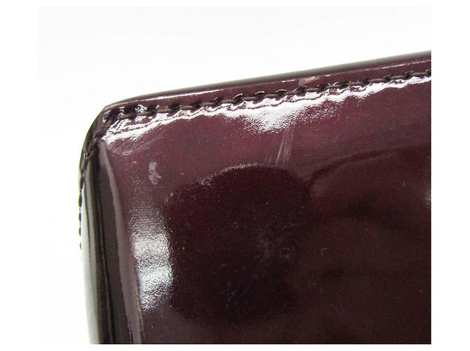 Borsa Louis Vuitton Monogram Vernis Wilshire PM Bordò - vista 6